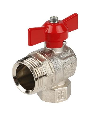 Кран шаровой ITAP IDEAL 298 3/4" угловой со сгоном (бабочка)