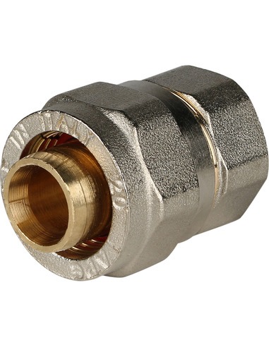 Переходник STOUT 20x1/2" ВР для металлопластиковых труб обжим