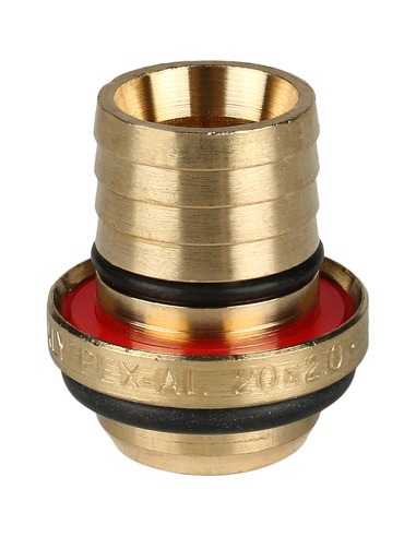 Переходник STOUT 20x1/2" ВР для металлопластиковых труб обжим