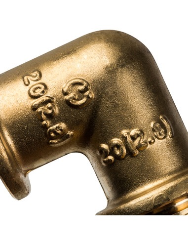 Угольник STOUT 20х90° для труб из сшитого полиэтилена