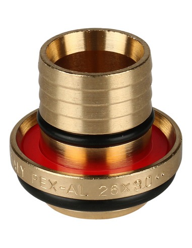 Угольник STOUT 26х90° для металлопластиковых труб обжим