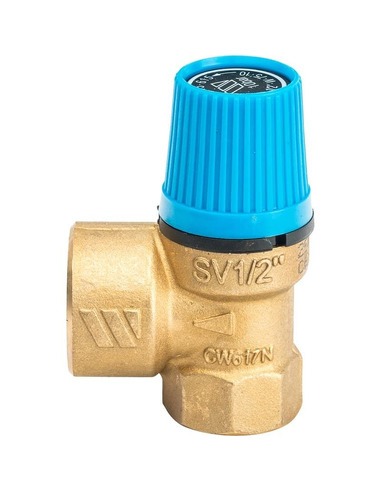 Клапан предохранительный STOUT 1/2"х3/4" 10 бар