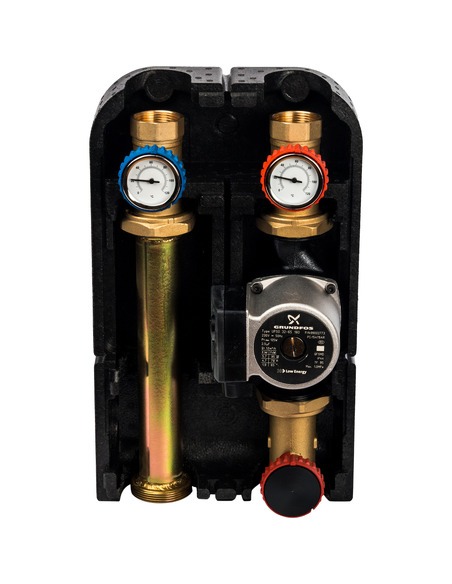 Насосная группа STOUT с прямым контуром 1 1/4" с насосом