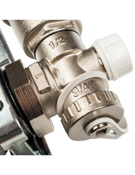 Коллектор STOUT из нержавеющей стали в сборе с расходомерами 2 вых.