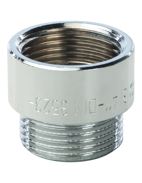 Удлинитель хромированный STOUT 3/4"х15 ВР-НР