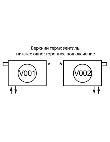 Радиатор трубчатый Zehnder Charleston 2056/14 V001/V002 1/2" RAL9016 (кроншт. в компл.)