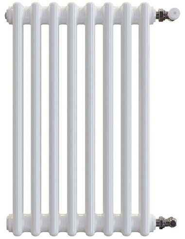 Радиатор трубчатый Zehnder Charleston 3057/08 1270/7610 1/2" RAL9016 (кроншт. в компл.)