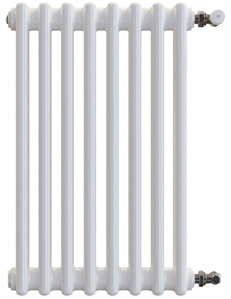 Радиатор трубчатый Zehnder Charleston 3057/08 1270/7610 1/2" RAL9016 (кроншт. в компл.)