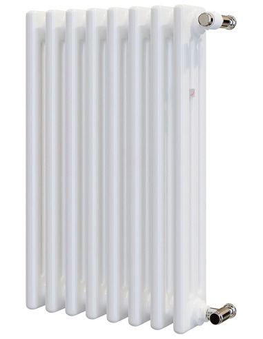 Радиатор трубчатый Zehnder Charleston 3057/08 1270/7610 1/2" RAL9016 (кроншт. в компл.)