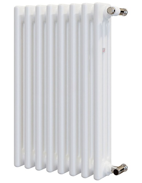 Радиатор трубчатый Zehnder Charleston 3057/08 1270/7610 1/2" RAL9016 (кроншт. в компл.)