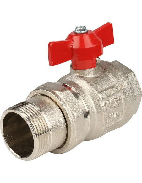 Кран шаровой ITAP IDEAL 098 1 1/2" со сгоном (бабочка)