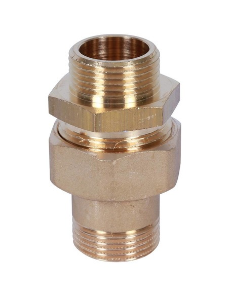 Разъемное соединение "американка" STOUT 3/4" НР-НР (o-ring) Разъемное соединение "американка" STOUT 3/4" НР-НР (o-ring)