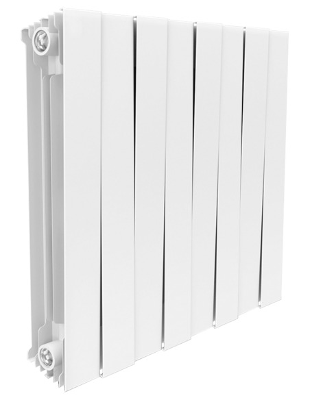 Биметаллический радиатор Royal Thermo PianoForte Bianco Traffico 500 х8
