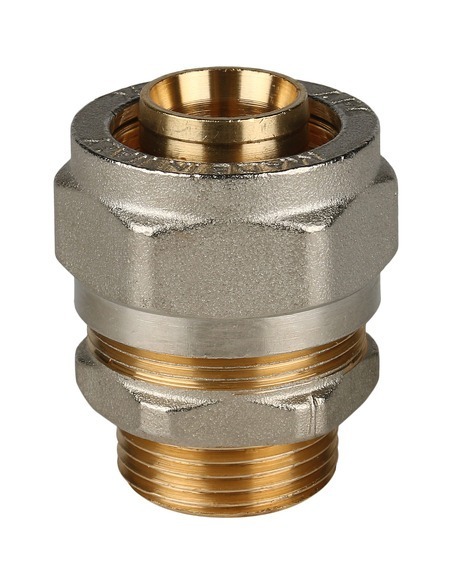 Переходник STOUT 26x3/4" НР для металлопластиковых труб обжим