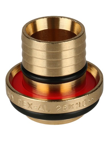 Переходник STOUT 26x3/4" НР для металлопластиковых труб обжим