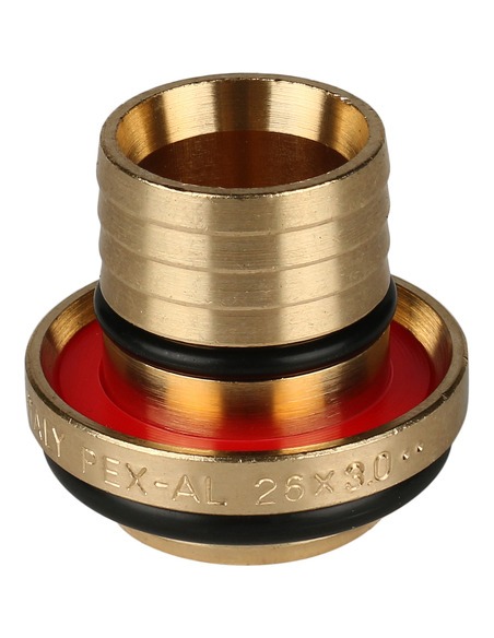 Переходник STOUT 26x3/4" НР для металлопластиковых труб обжим