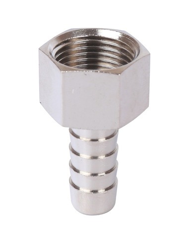 Штуцер никелированный STOUT 3/8"х10 ВР