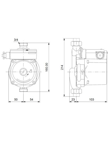 Насос повышения давления Grundfos UPA 15-90 old