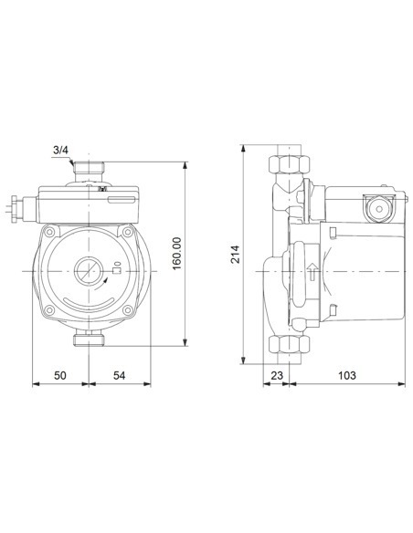Насос повышения давления Grundfos UPA 15-90 old