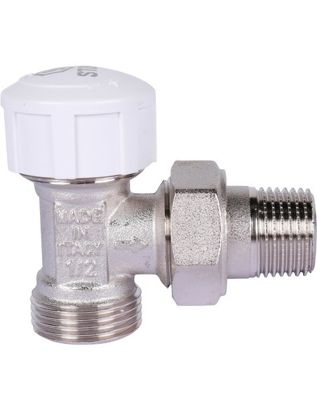 Клапан термостатический STOUT 1/2"х3/4" ЕК угловой