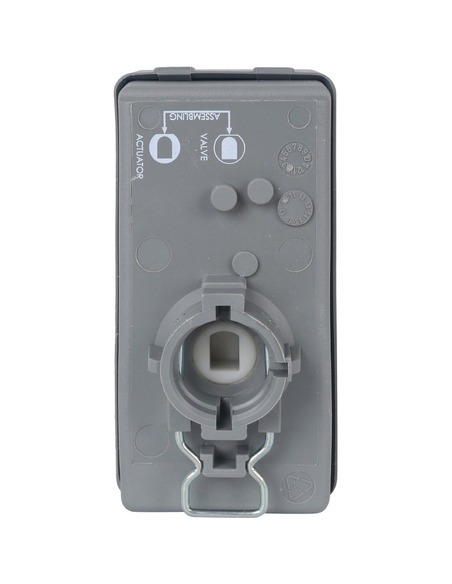 Клапан трехходовой зональный STOUT 1 1/4" НР с сервоприводом 230V, Kvs 8 (компактный)