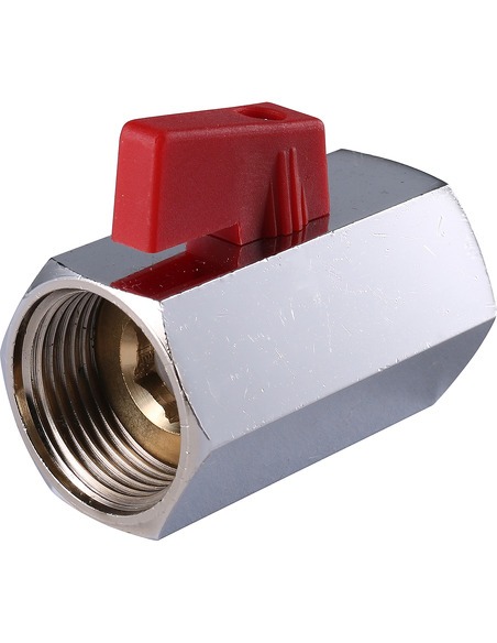 Кран шаровой мини STOUT 3/4" ВР-ВР (флажок)