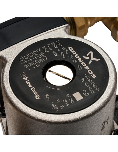 Насосная группа STOUT с приводным смесителем 1" с насосом (реверс)