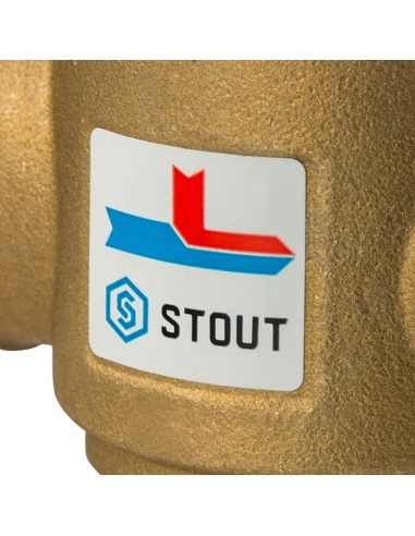 Термостатический смесительный клапан STOUT 55°C, 1 1/4" НР, Kvs 9