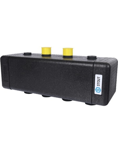 Распределительный коллектор STOUT 2 контура DN 20