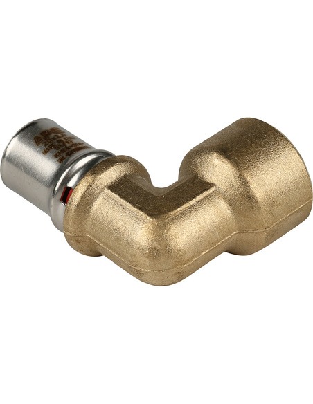 Угольник STOUT 20x3/4" ВР для металлопластиковых труб пресс