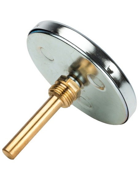 Термометр биметаллический Watts F+R801 OR 100 мм, 0-120ºС погружной, гильза 75 мм