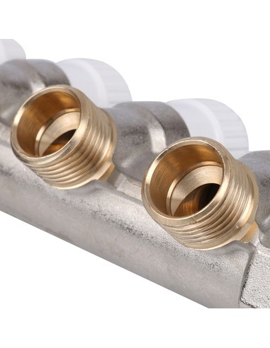 Коллектор распределительный STOUT 3/4", 4 вых. 1/2"