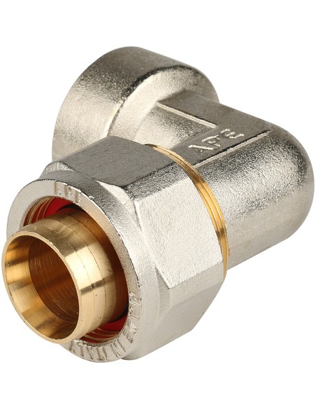 Угольник STOUT 32x1" ВР для металлопластиковых труб обжим