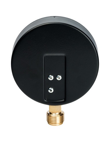 Манометр STOUT 100 мм, 1/2", 0-16 бар, радиальный