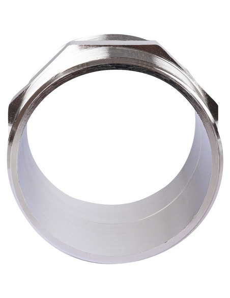 Ниппель никелированный STOUT 4" НР