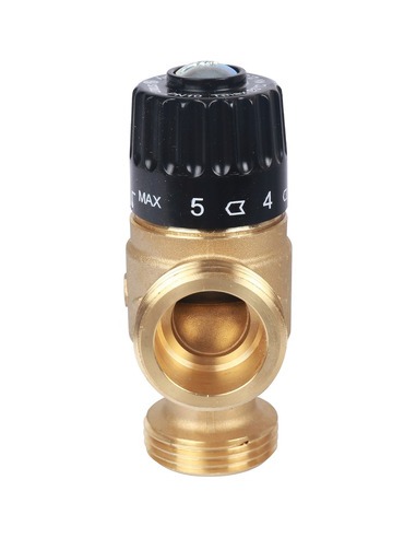 Термостатический смесительный клапан STOUT 30-65°C, 1" НР, Kvs 2,3