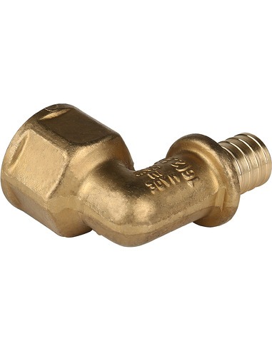 Угольник STOUT 16x1/2" ВР для труб из сшитого полиэтилена