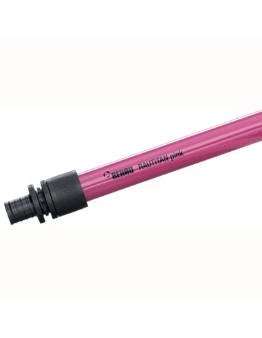 Труба из сшитого полиэтилена РЕХАУ RAUTITAN pink 63х8,7 (отрезок 6 м)