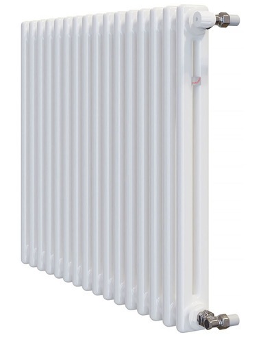 Радиатор трубчатый Zehnder Charleston 2056/16 1270/7610 1/2" RAL9016 (кроншт. в компл.)