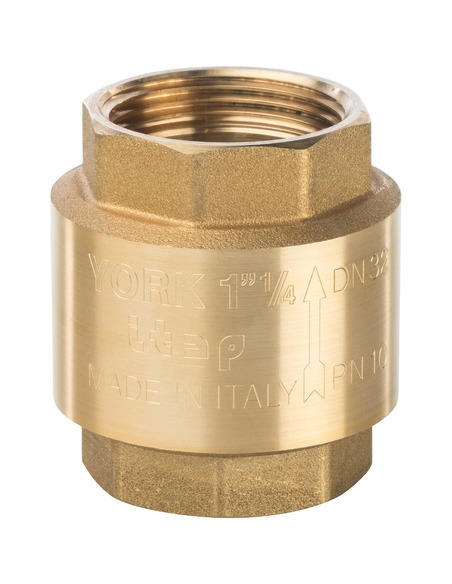 Клапан обратный STOUT 1 1/4" с пластиковым седлом