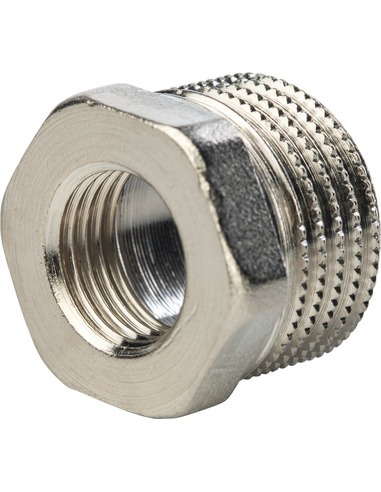 Футорка никелированная STOUT 1/4"х1/8" НР-ВР