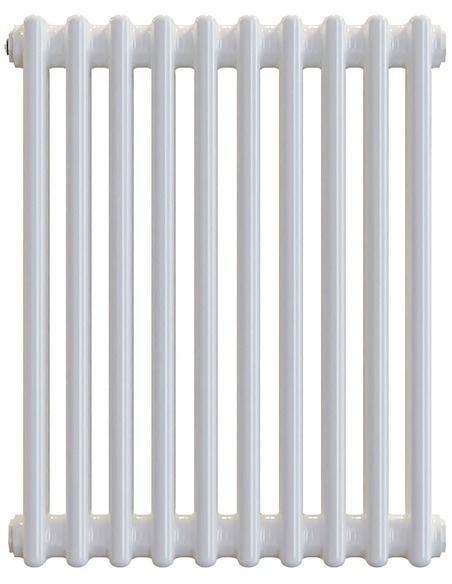 Радиатор трубчатый Zehnder Charleston 3057/10 1270/7610 1/2" RAL9016 (кроншт. в компл.)