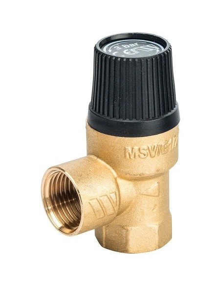 Клапан предохранительный STOUT 1/2"х1/2" 3 бар