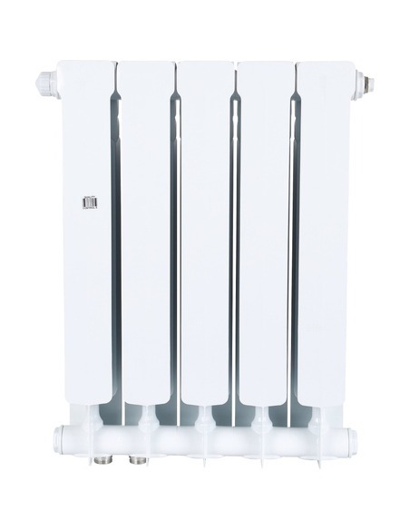 Биметаллический радиатор STOUT Space 500 х5 нижн. подкл.