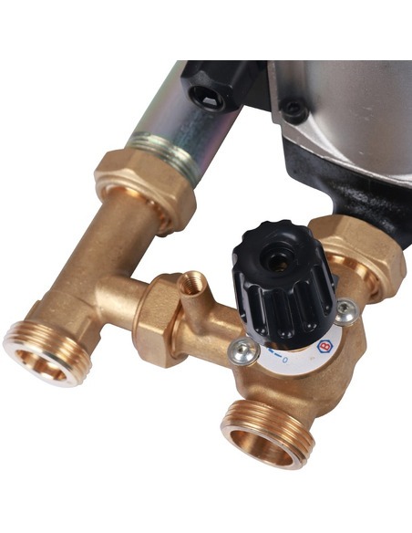 Насосная группа STOUT с приводным смесителем 3/4" с насосом