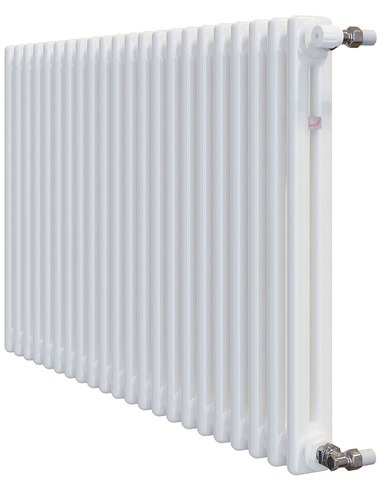 Радиатор трубчатый Zehnder Charleston 2056/22 1270/7610 1/2" RAL9016 (кроншт. в компл.)