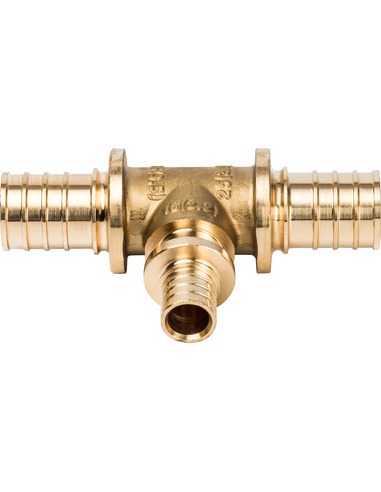 Тройник переходной STOUT 25x16x25 для труб из сшитого полиэтилена