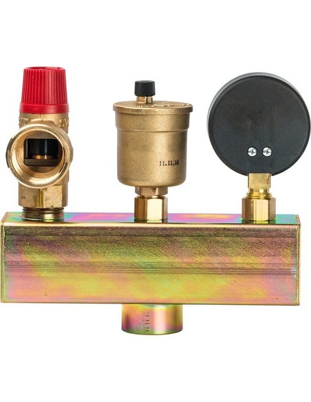 Группа безопасности котла Watts KSG 30/20M-ISO, 3bar до 100 кВт в теплоизоляции