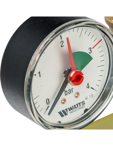 Группа безопасности котла Watts KSG 30/20M-ISO, 3bar до 100 кВт в теплоизоляции