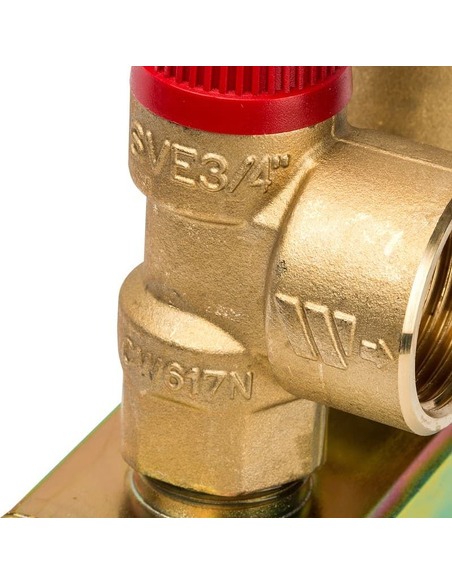 Группа безопасности котла Watts KSG 30/20M-ISO, 3bar до 100 кВт в теплоизоляции